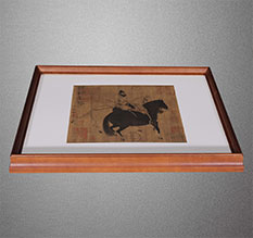 牟平书画装裱配框服务案例